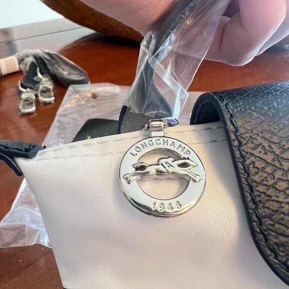 Le Pliage XS Mini Marinière Cosmetics Case with Straps 🎀👜✨ - Picture 4 of 7